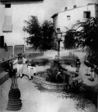 Antes en la Plaza de la Cascada